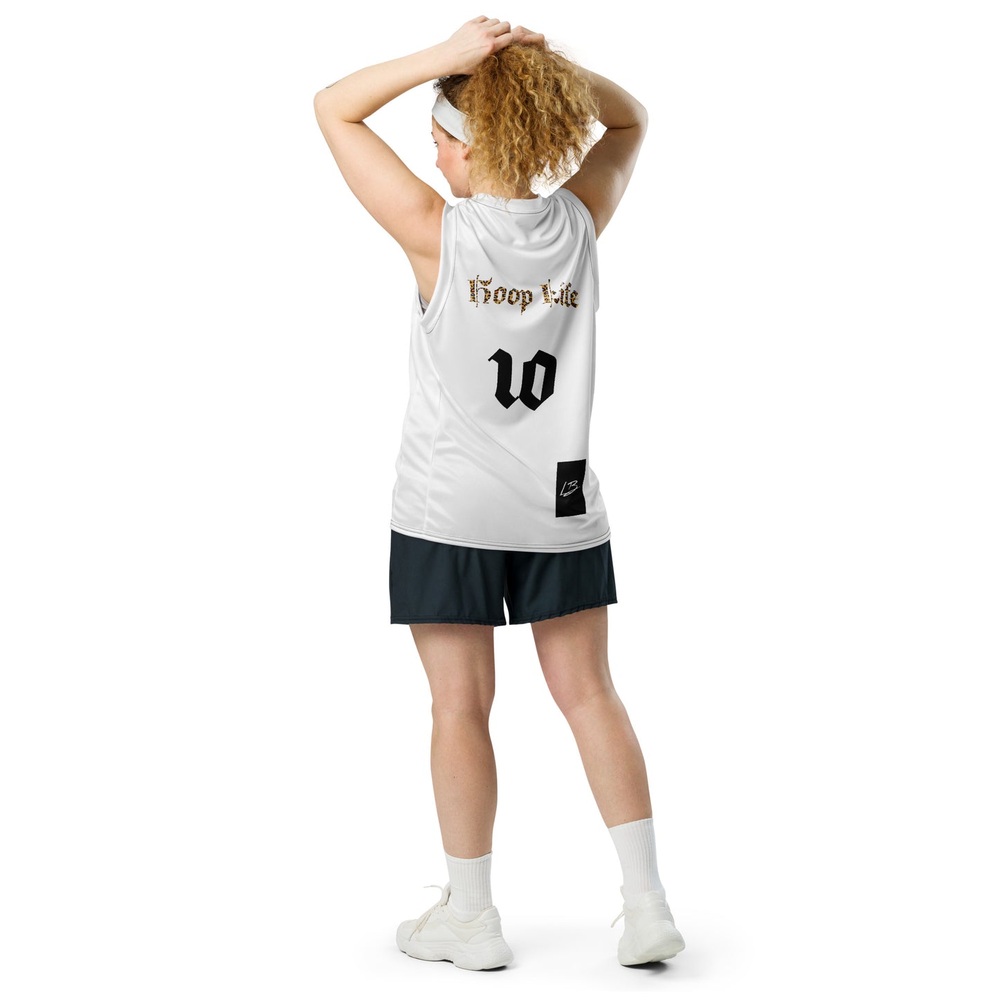 Recycled unisex basketball jersey