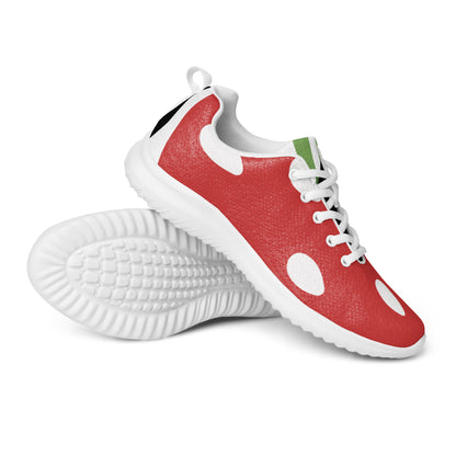 Men’s athletic shoes stawberry1