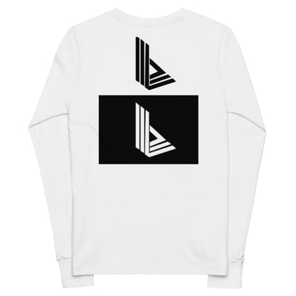 Youth long sleeve tee exc l design