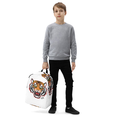 Minimalist Backpack right tiger