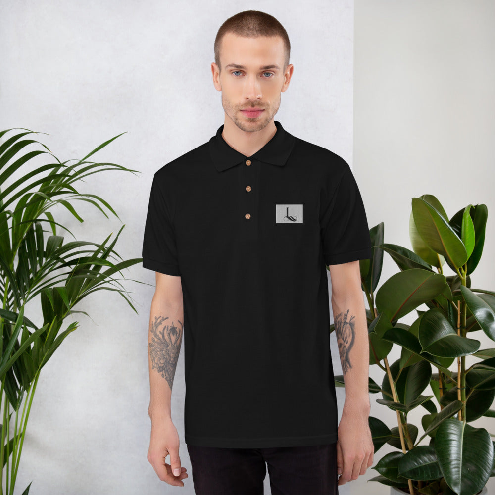 Embroidered Polo Shirt L