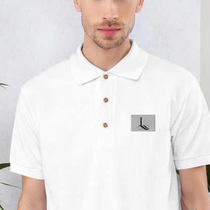 Embroidered Polo Shirt L