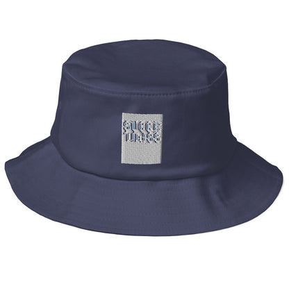 Old School Bucket Hat blue success