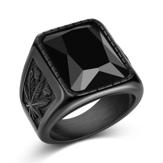 Stainless Steel Signet Ring