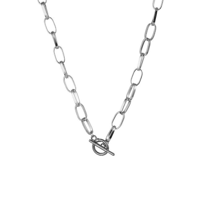 Lock Choker Necklace